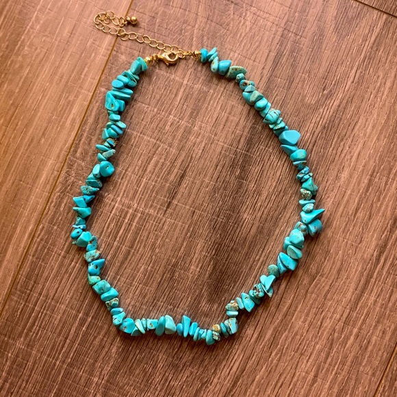 Jewelry - necklace with blue stones